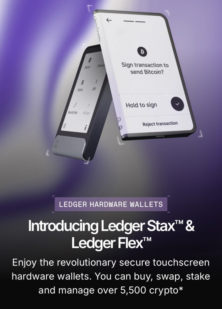 Ledger Stax und Flex