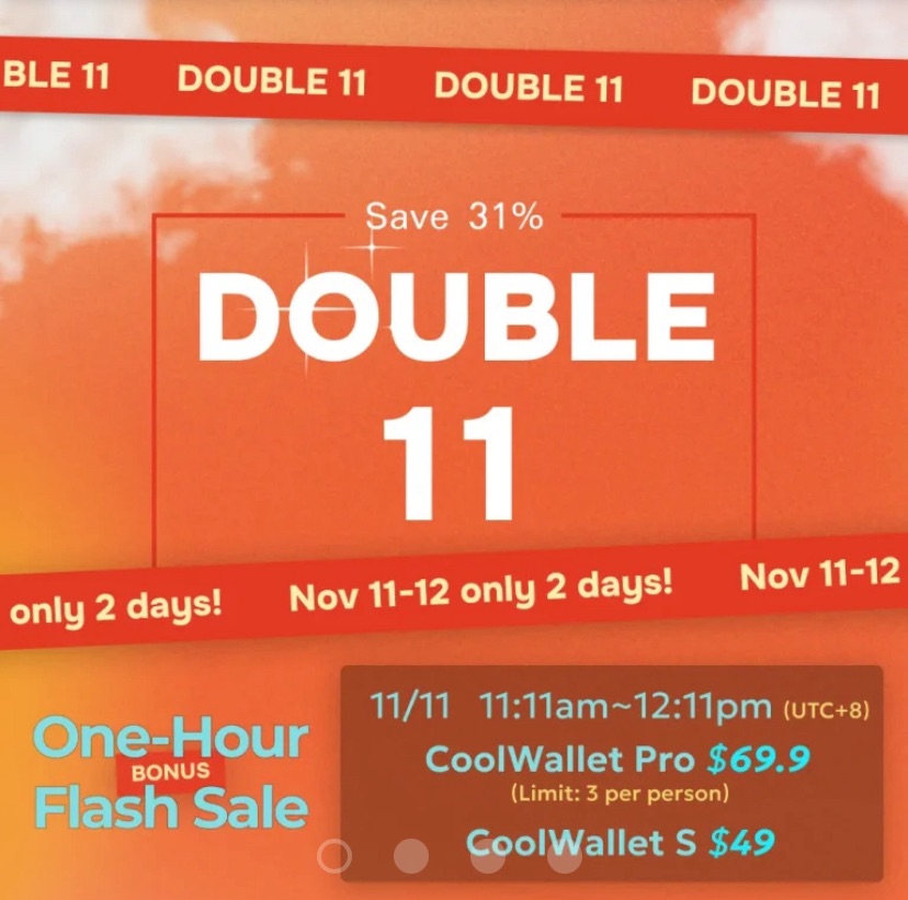 31% sparen beim Flashsale von CoolWallet