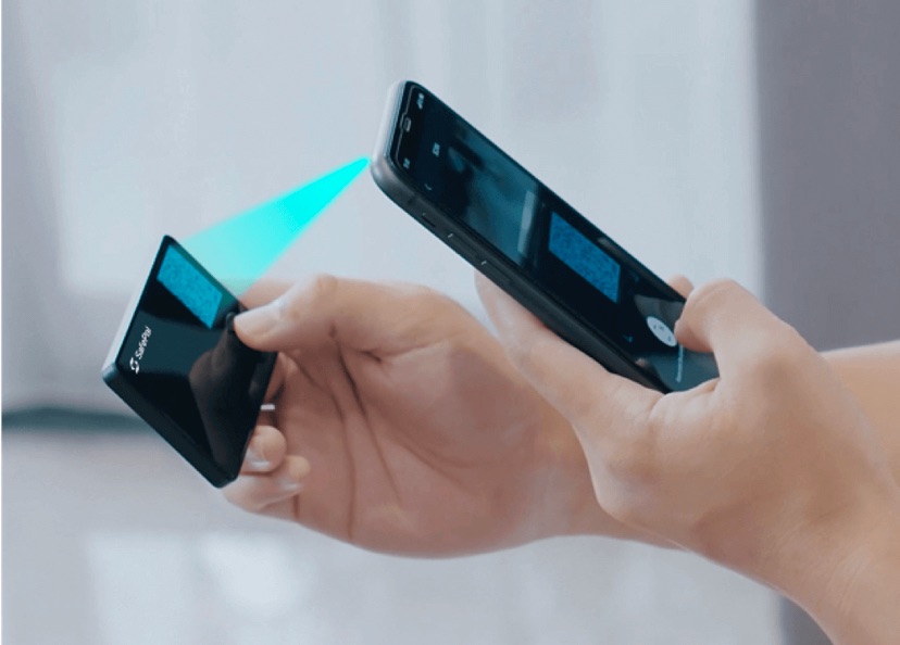 Safepal S1 QR Code Scan mit Kamera