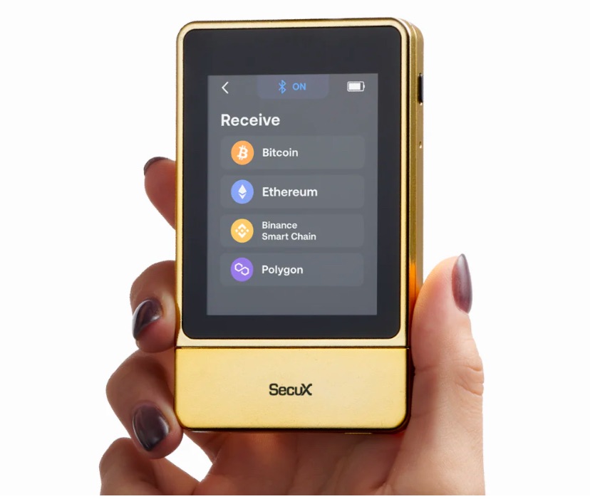 SecuX Gold Kryptowallet&nbsp;Testbericht