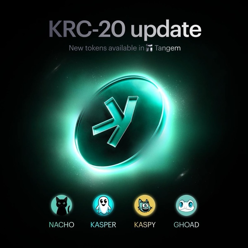KRC-20 Support der Tangem Wallet