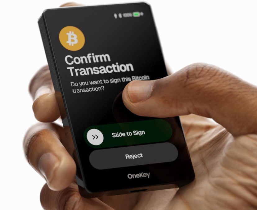 OneKey Wallet Transaktionen signieren