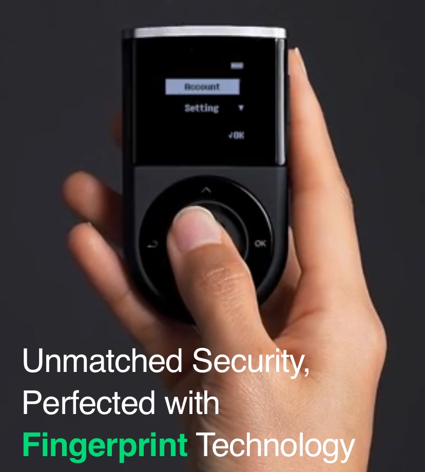 Dcent biometrische Krypto Wallet mit 47 Prozent Rabatt