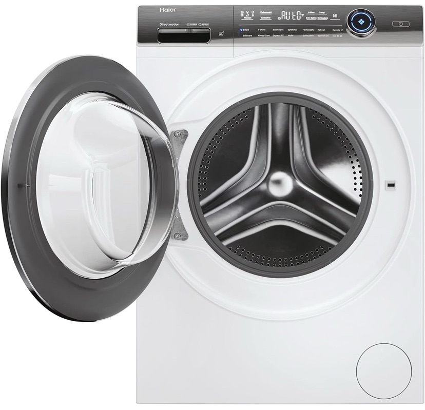 Haier I-PRO SERIE 7 PLUS HW120-B14979EU1 Waschmaschine 20% effizienter als eine normale Waschmaschine 