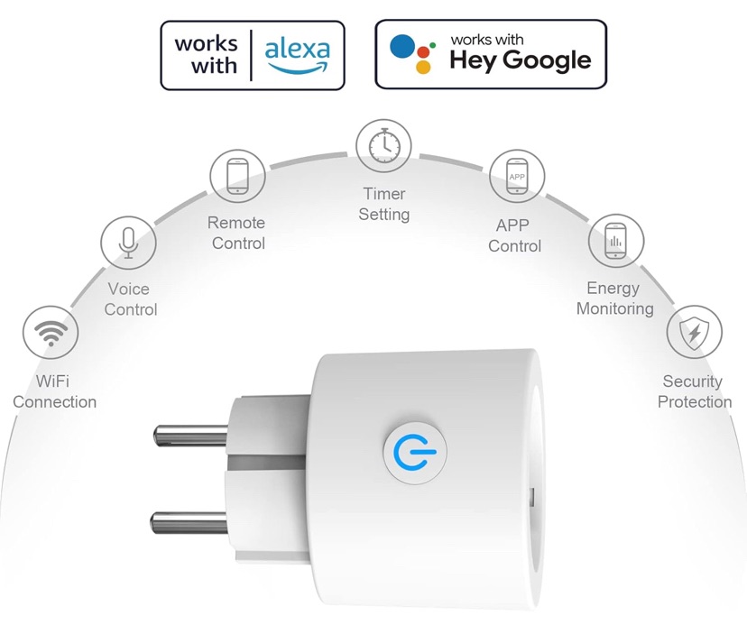 ANTELA WLAN Smart Steckdose Energie sparen zuhause