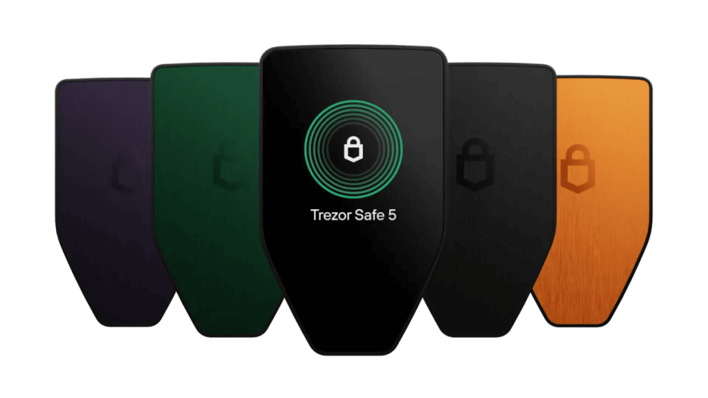 Trezor Safe 5 Wallet 2025 beim Anbieter kaufen