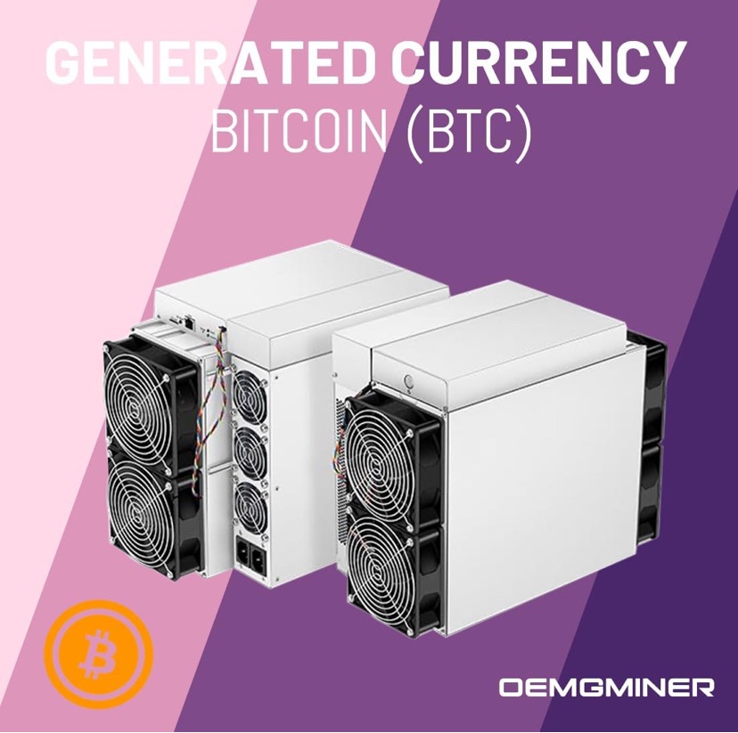 Antminer Pro S19 Bitcoin Miner Generated Currency