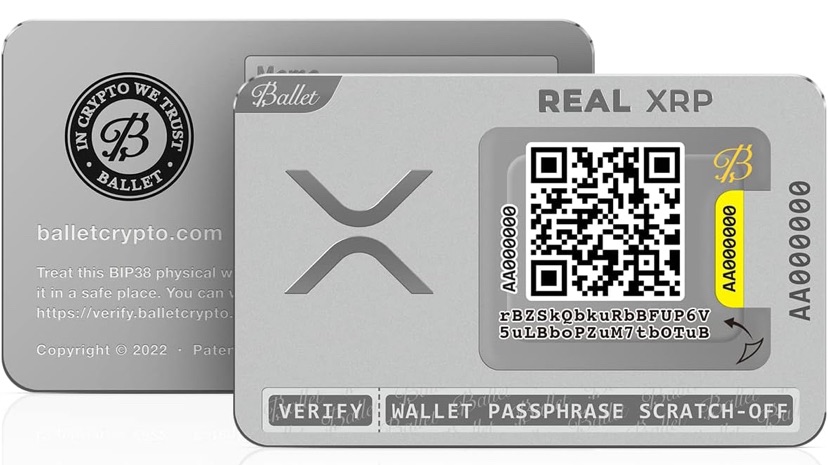 Ballet Real XRP mit 5% Rabatt