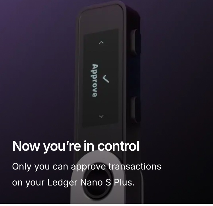 Sicherheit pur mit der Ledger Nano S Plus