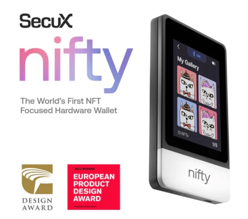 SecuX Nifty Crypto und NFT Wallet im&nbsp;Test