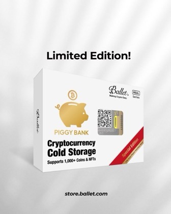 Ballet Real Piggy Bank Limited Edition Wallet