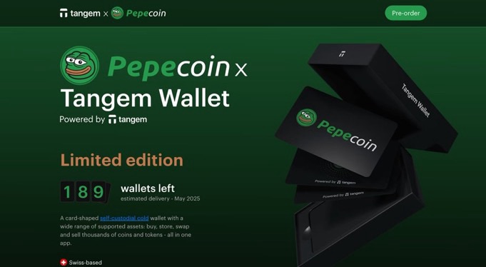 Tangem Pepecoin Wallet