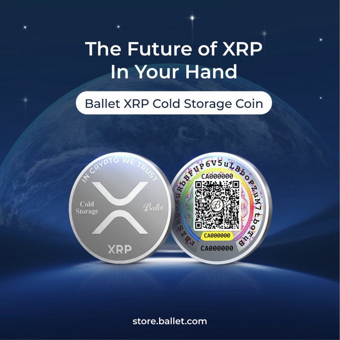 Ballet Real Crypto XRP Cold Storage Coin kaufen