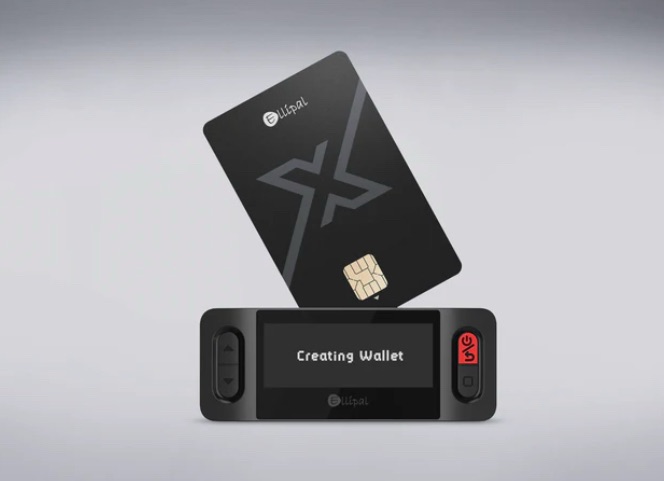 Ellipal X Card First Air-gapped Crypto Card Wallet
