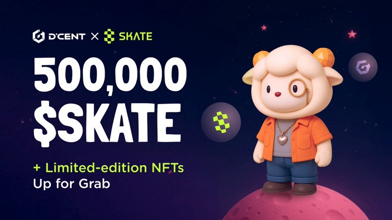 D’Cent Tap that Drop SKATE Airdrop