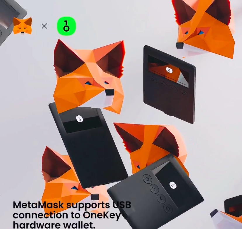 OneKey ist Hardware Partner von MetaMask