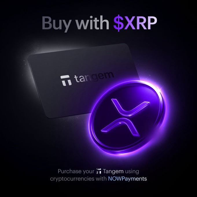 Tangem Pay with XRP