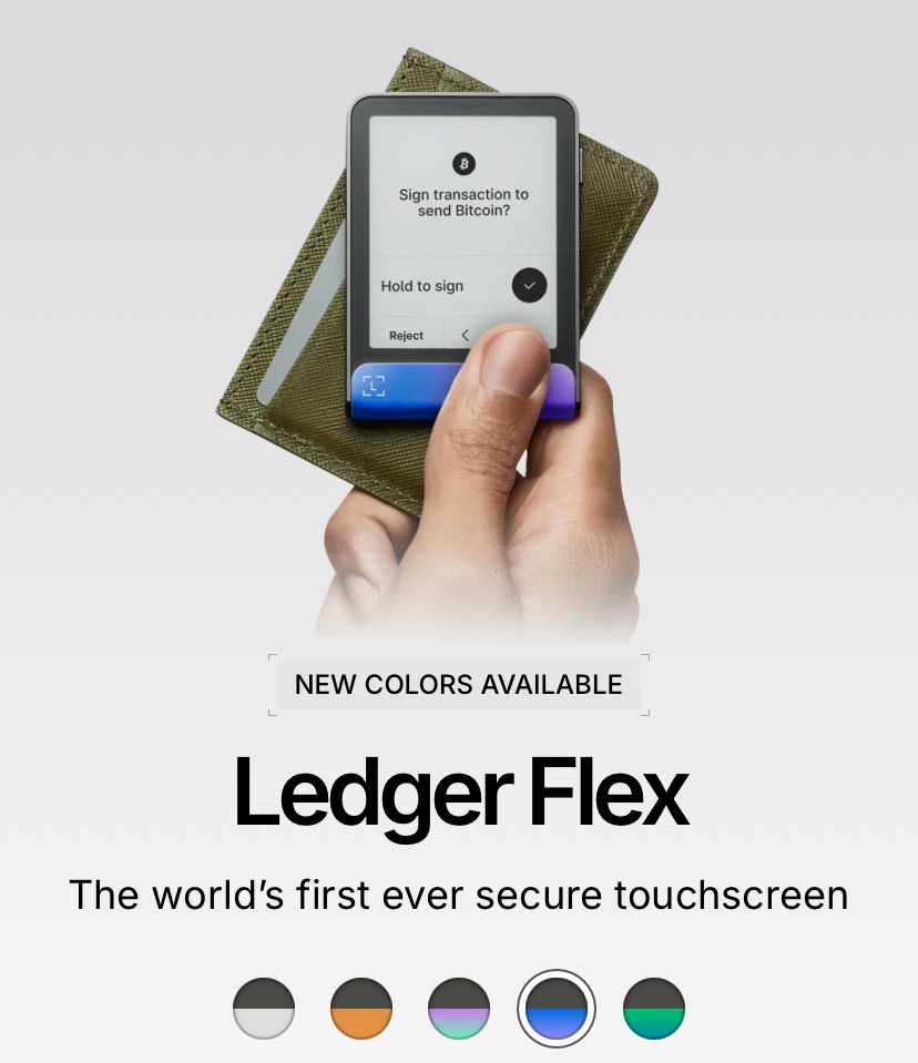 Ledger Flex Test (10/2025)