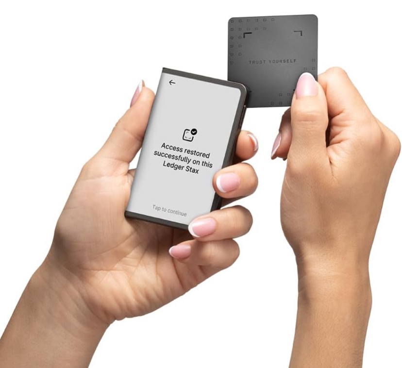 Ledger Stax Touchscreen Crypto Wallet