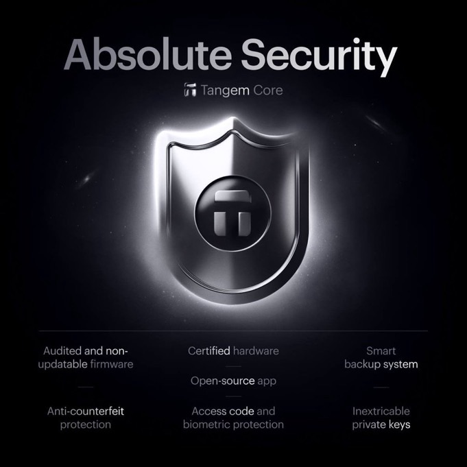 Tangem Sicherheit im Überblick