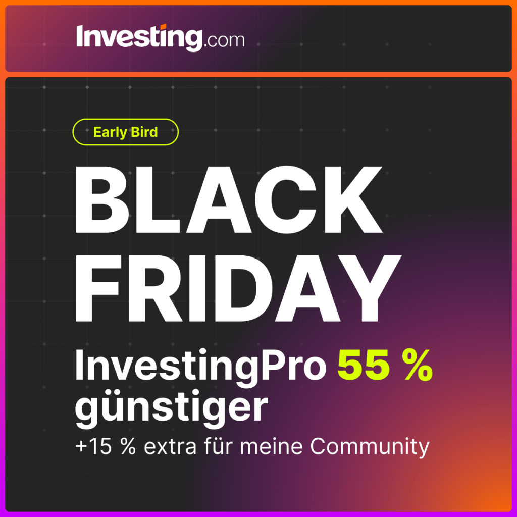 Investing.com Black Friday 2025 70% sparen 