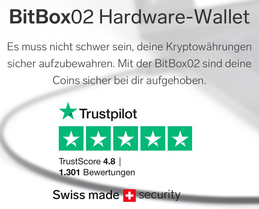BitBox Bewertungen bei TrustPilot