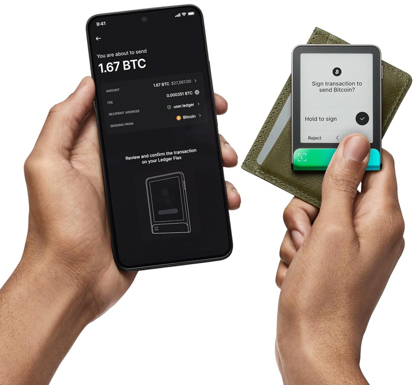 Ledger Nano Gen5 versus Ledger Flex