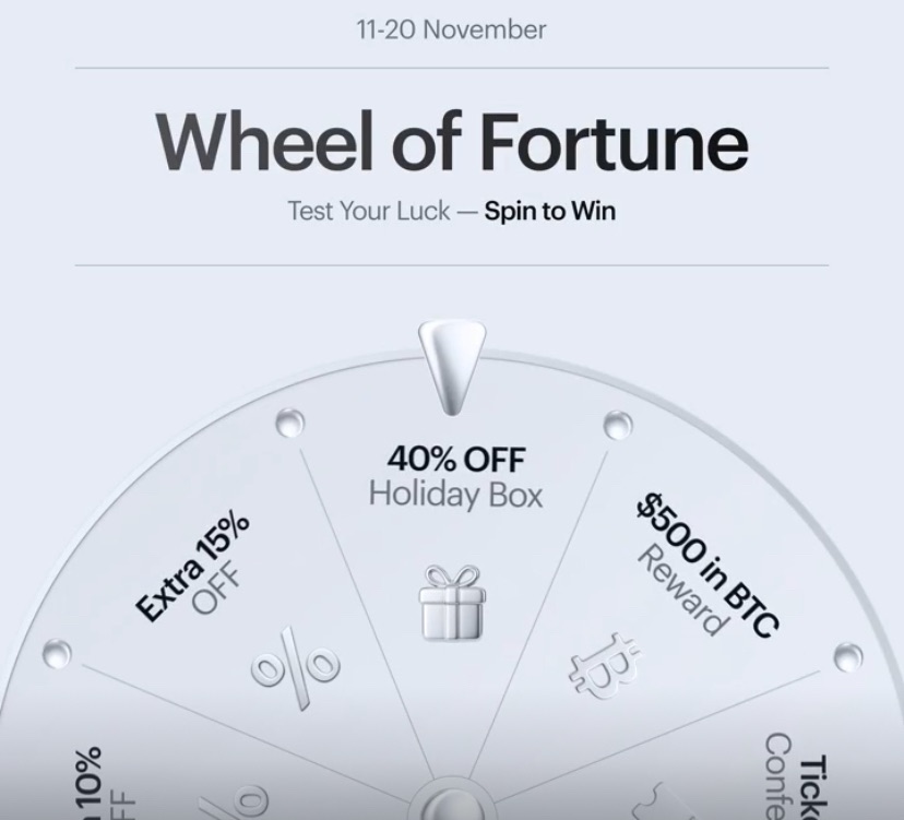 Tangem Wheel of Fortune Glücksrad