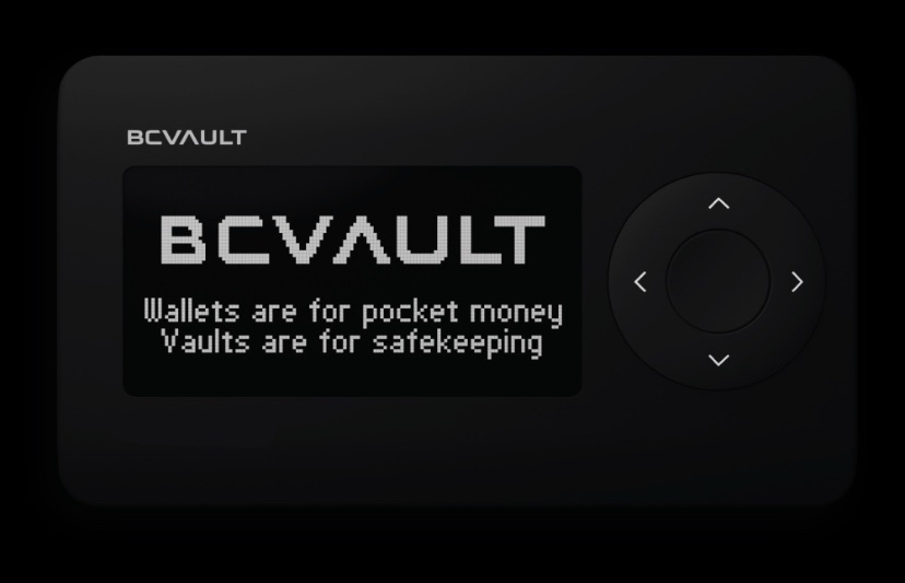 BC Vault sichere Crypto Cold Wallet