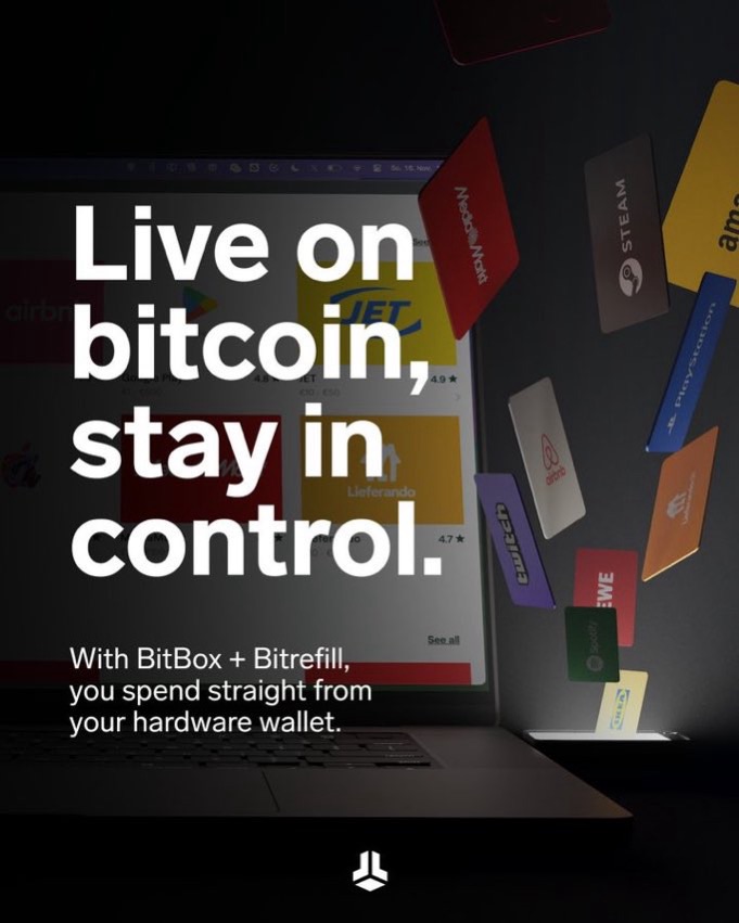 BitBox und Bitrefill schließen Partnerschaft: Geschenkkarten direkt aus deiner Wallet&nbsp;kaufen