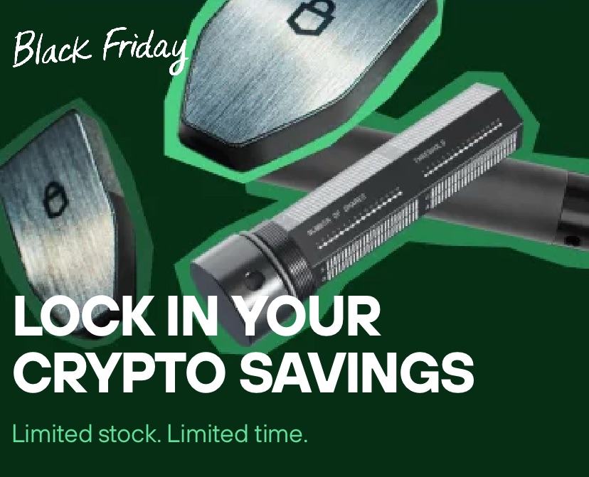 Der Trezor Black Friday Sale 2025 ist&nbsp;live