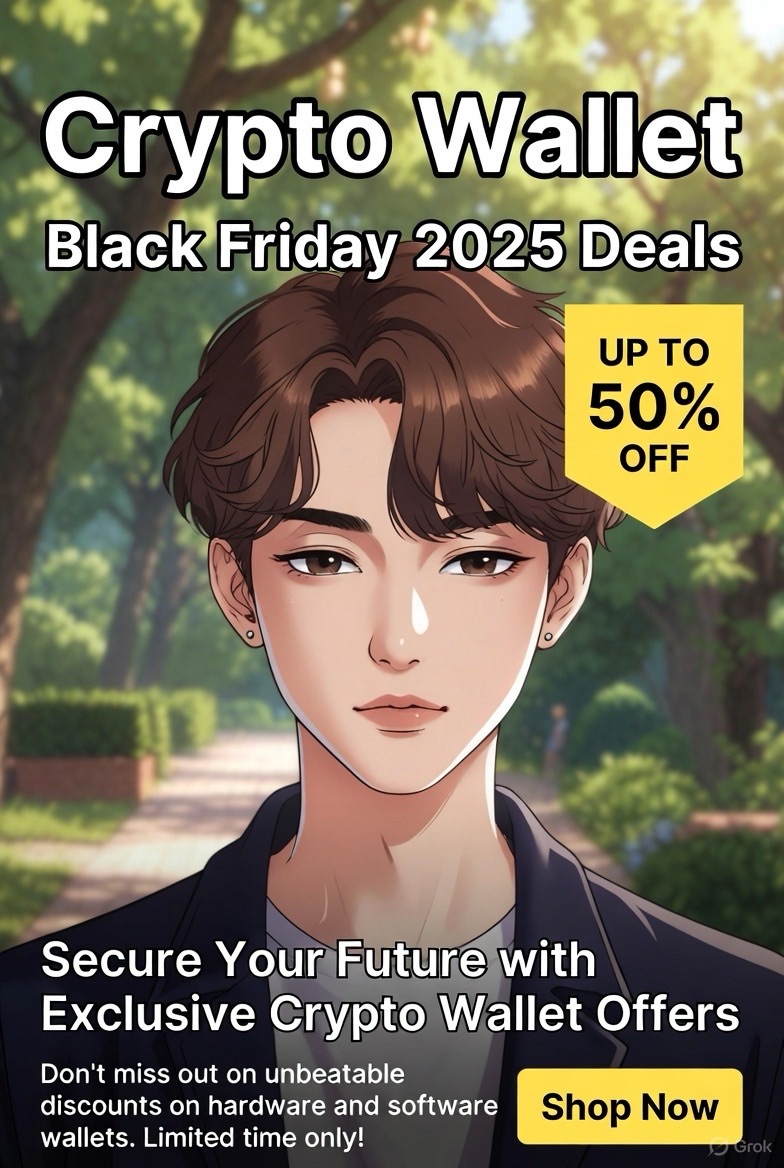 Krypto Wallet Black Friday – 2025 bis zu 50%&nbsp;sparen