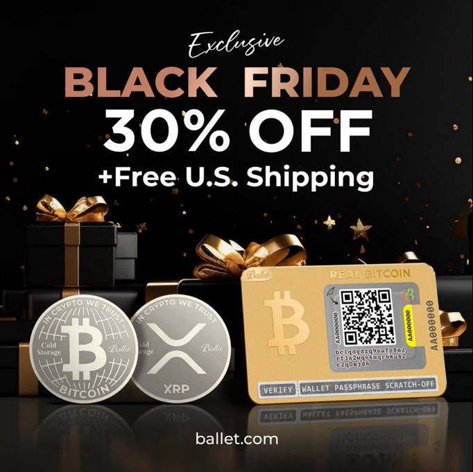 Ballet Real Crypto – 30% sparen zum Black Friday&nbsp;2025