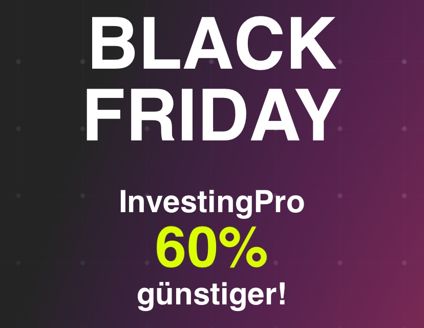 Investing.com Black Sale & Cyber Monday – 75%&nbsp;Rabatt