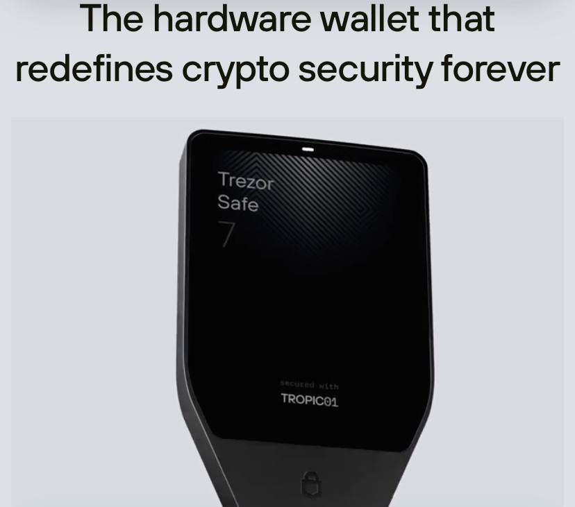 Trezor Safe 7 Wallet im Test&nbsp;(2025)