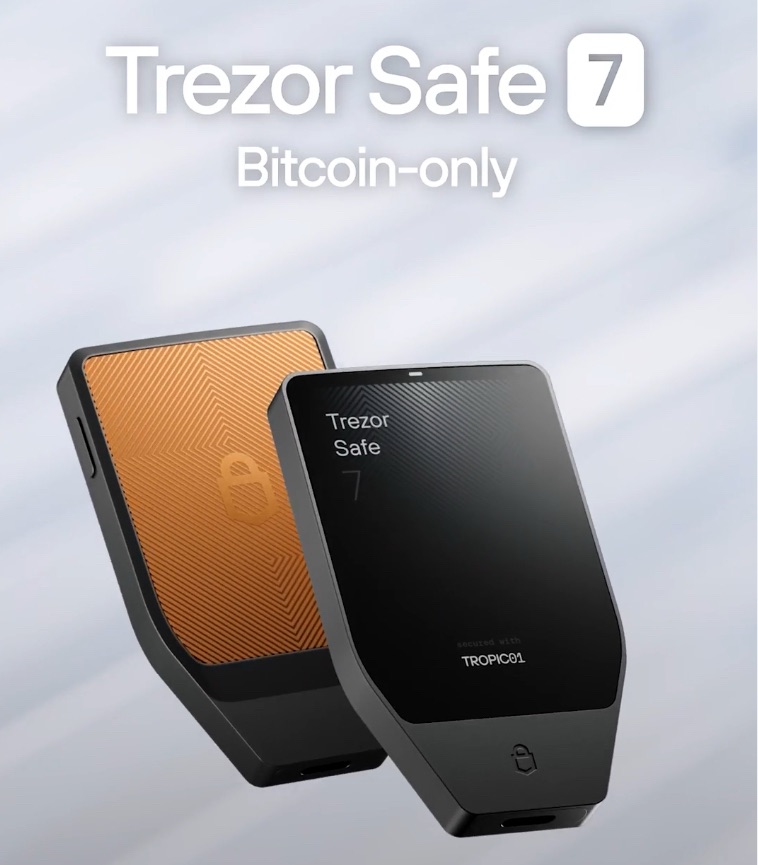 Trezor Safe 7 Wallet Test 2025