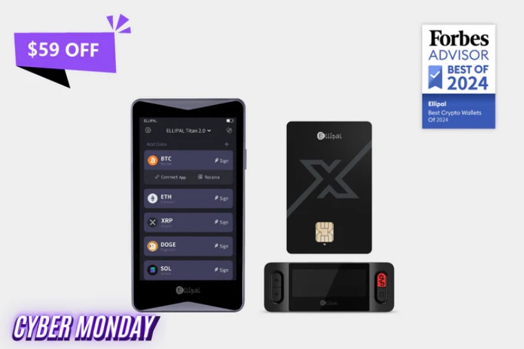 Ellipal Titan und X-Card Bundle zum Cyber Monday 2025