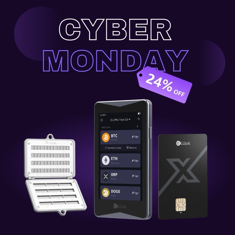 Ellipal Cyber Monday 2025