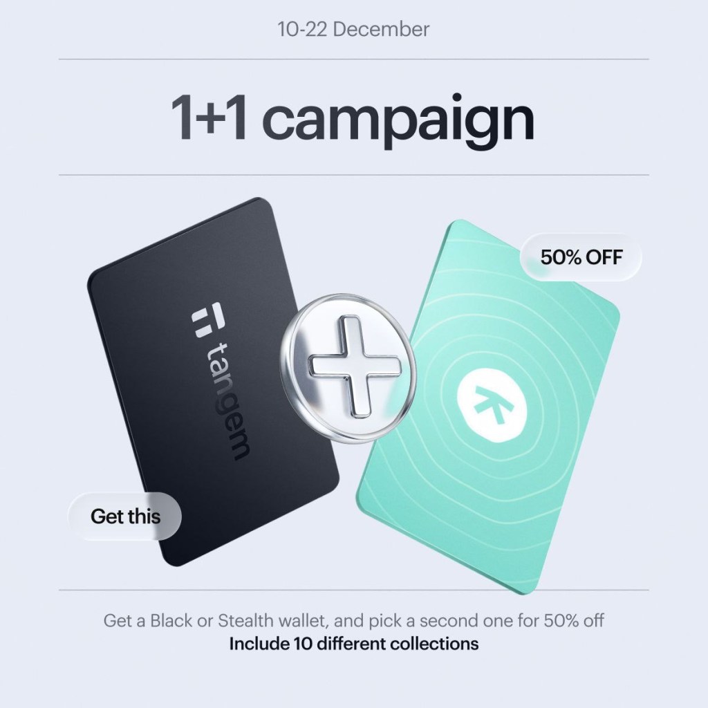 Tangem Kaspa 1+1 Promo