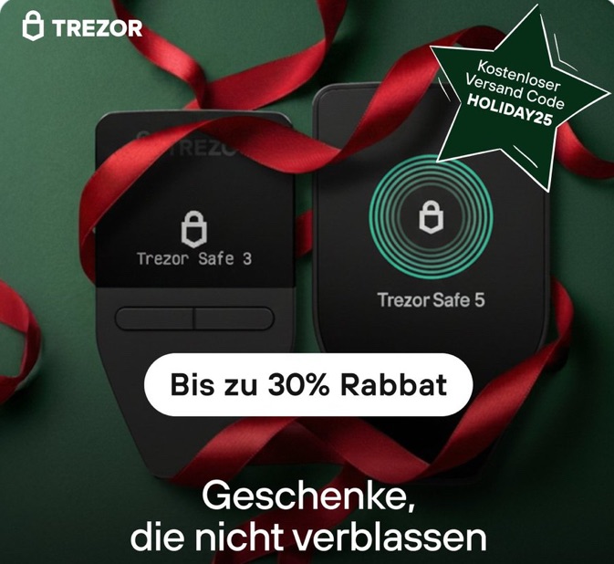 Trezor Promo Dezember 2025