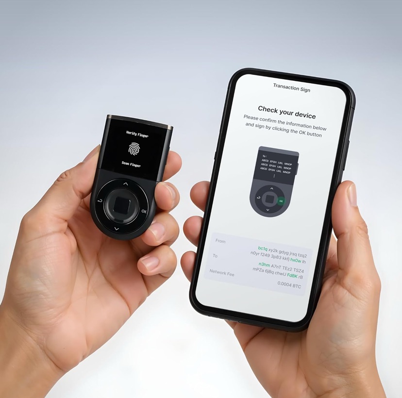 D'CENT Wallet - Alles zur Sicherheit