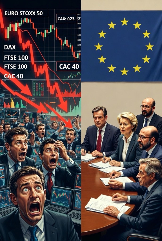 So reagieren Europas Börsen auf Trumps neuen&nbsp;Zollhammer