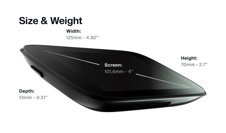 NGRAVE Zero Test 2026 Design und Bedienung