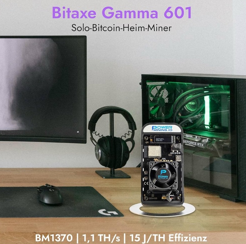 Bitaxe Gamma Bitcoin Miner Funktionen und Vorteile