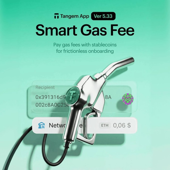 Tangem führt Smart Gas&nbsp;ein