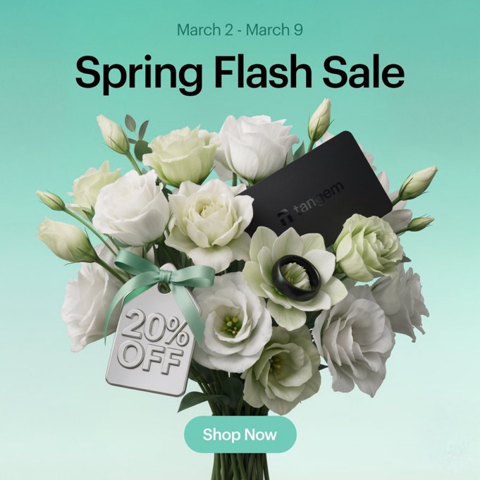 Bester Deal – Tangem Wallet 32% günstiger im Spring Flash&nbsp;Sale