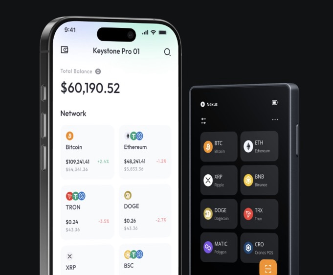 Keystone 3 Pro Wallet App