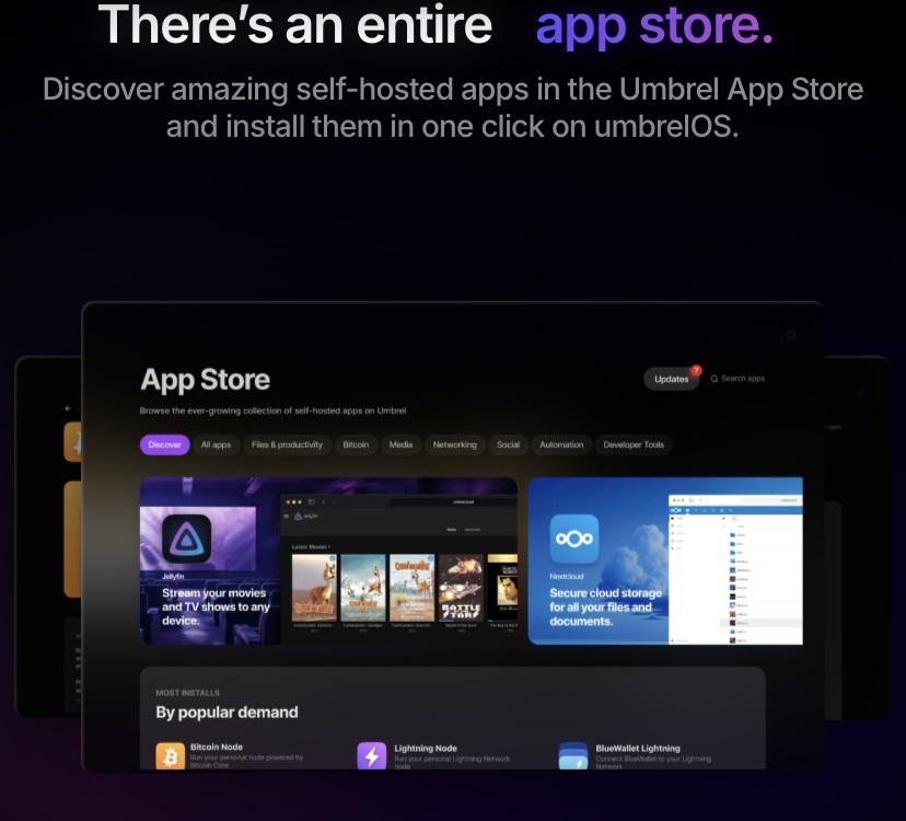 Umbrel App Store