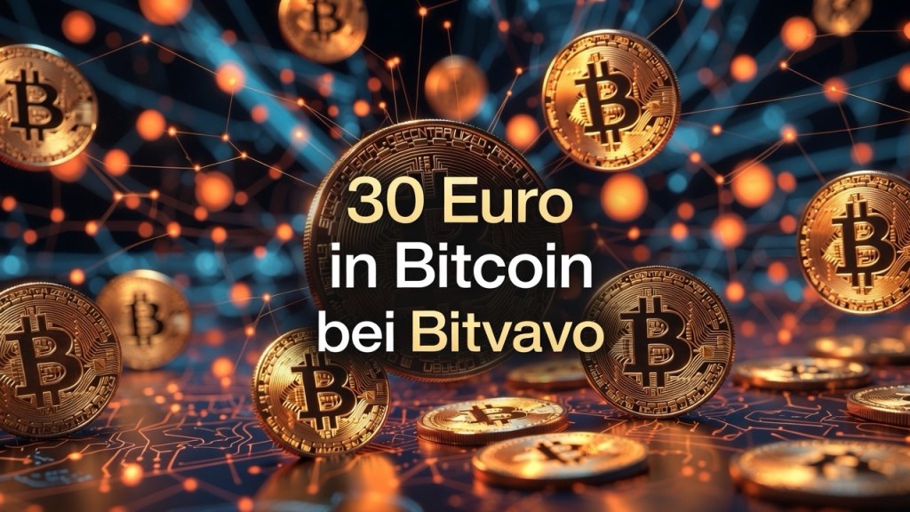 30 Euro in Bitcoin bei&nbsp;Bitvavo