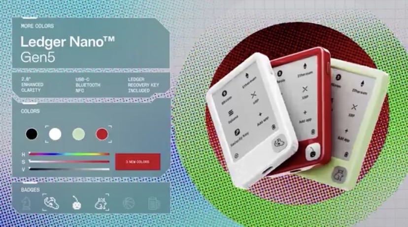 Ledger Nano Gen5 Farben